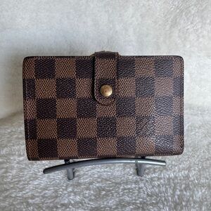 LOUIS VUITTON Damier Ebene Portefeuille Viennois Wallet